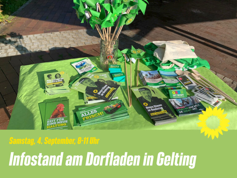 Infostand in Geretsried