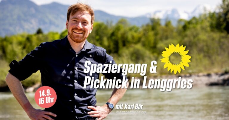 Spaziergang und Picknick mit Karl Bär