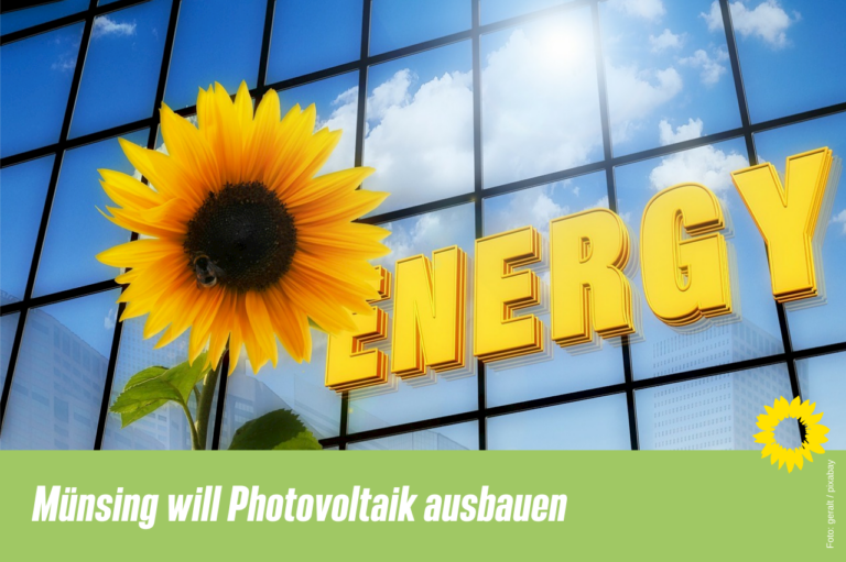 Münsing will Photovoltaik-Ausbau forcieren