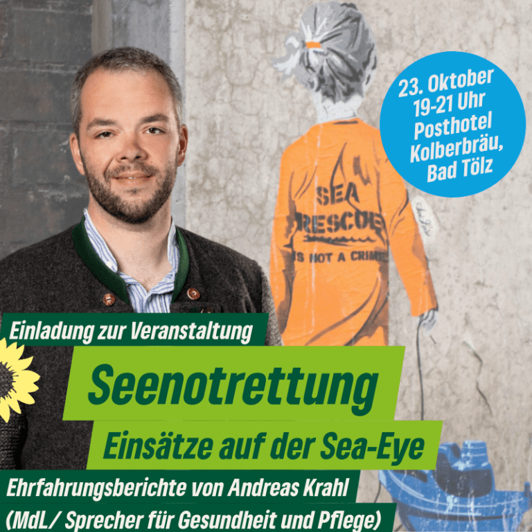 Seenotrettung: Einsätze auf der Sea-Eye mit Andreas Krahl