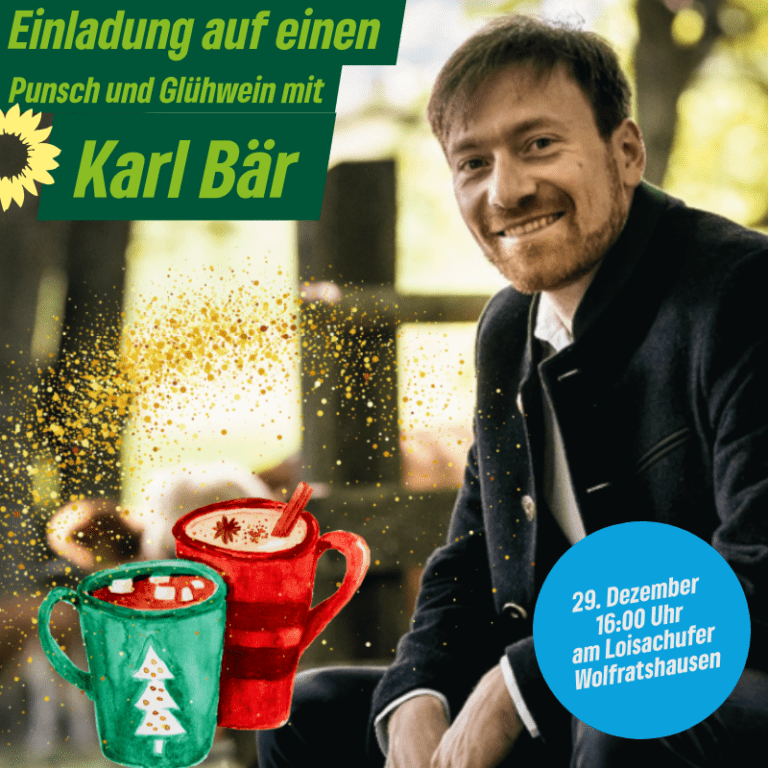 Punsch und Glühwein mit Karl Bär, MdB