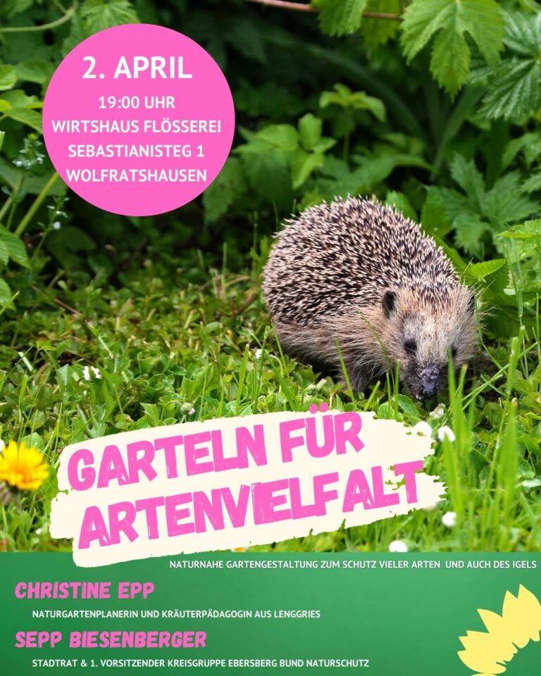 Grüner Mittwoch – Garteln für Artenvielfalt