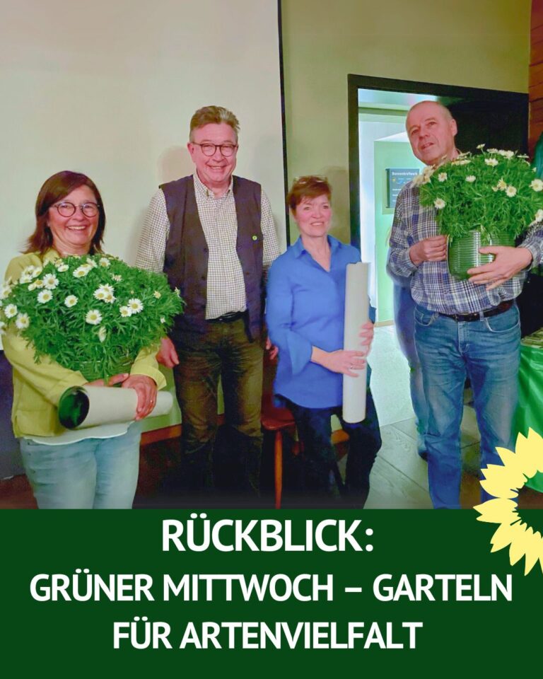 Grüner Mittwoch: Garteln für Artenvielfalt – ein Rückblick