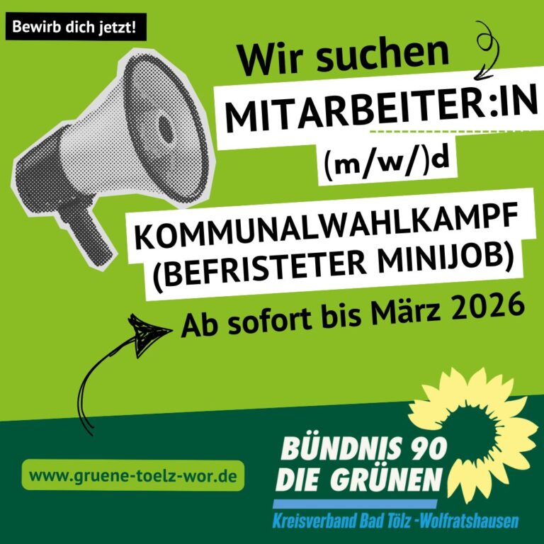 Werde Teil unseres Teams im Kommunalwahlkampf!