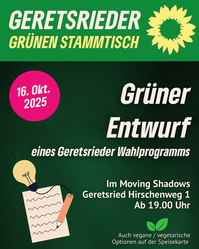 Geretsriedsrieder Grünen Stammtisch