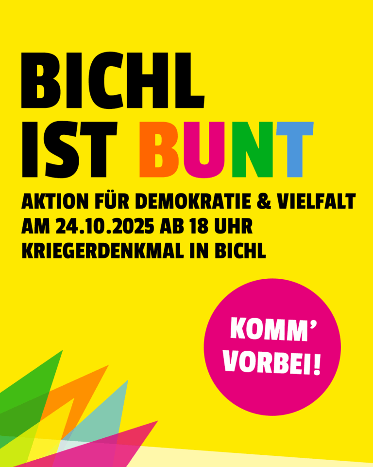 Bichl ist Bunt: Aktion für Demokratie & Vielfalt