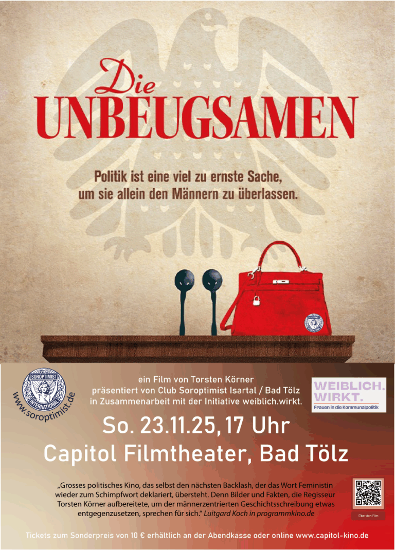 Einladung zum Filmabend im Rahmen der Orange Days