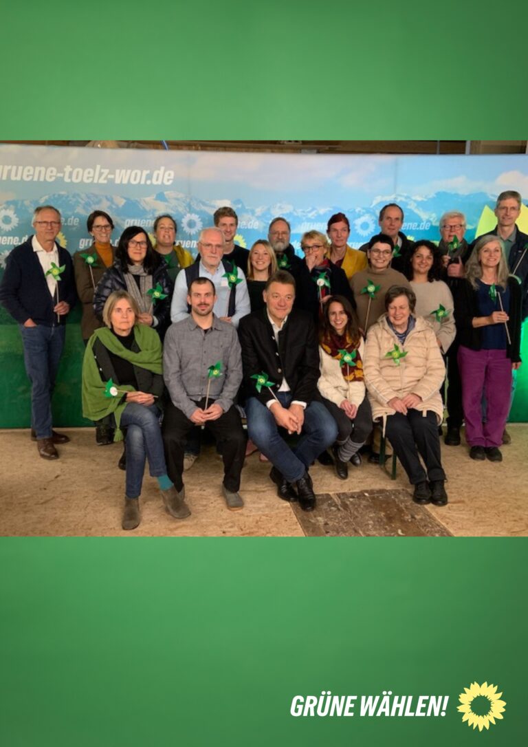 Erfolgreiche Aufstellungsversammlung der Grünen Lenggries!