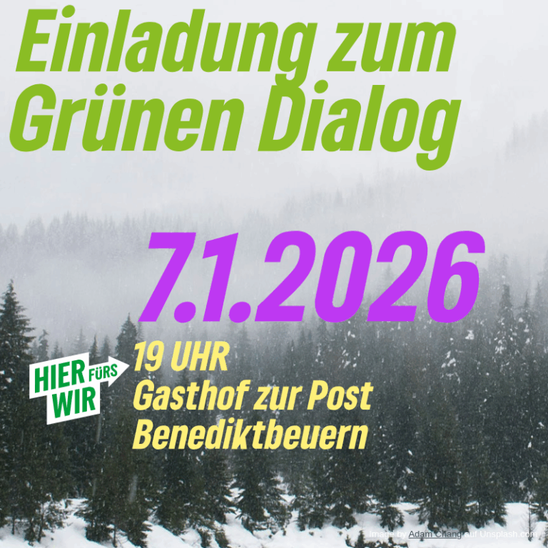 Grüner Dialog im Loisachtal