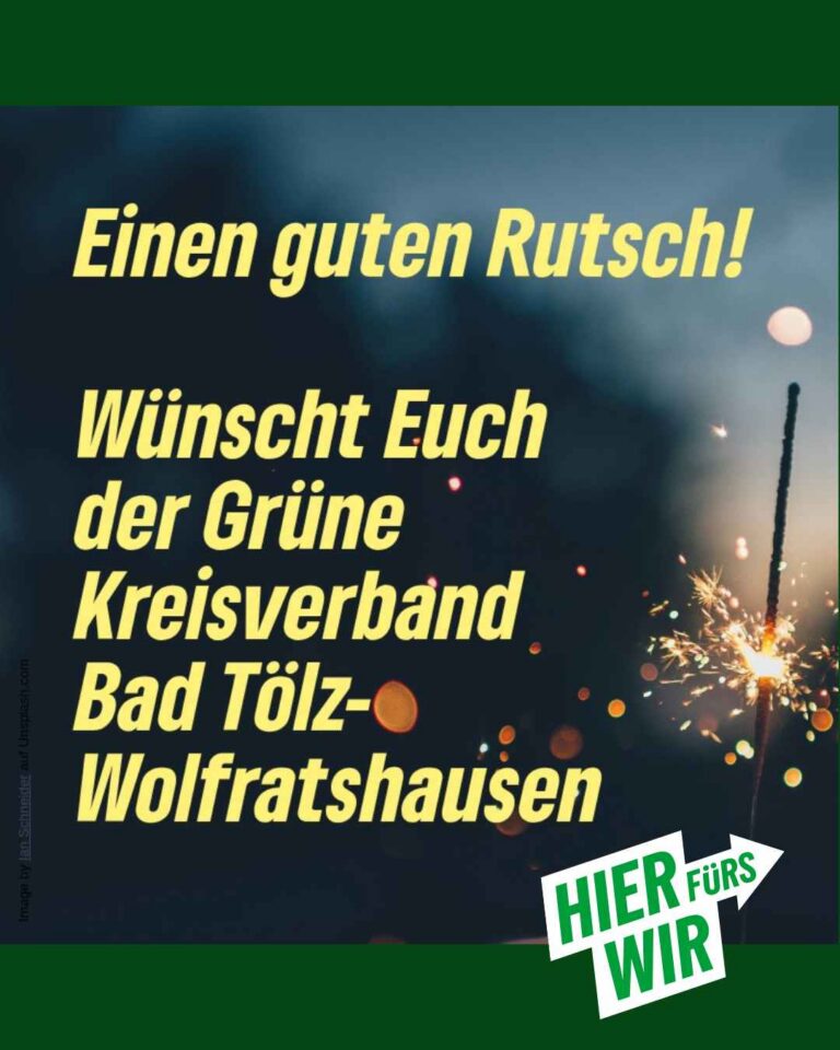 Guten Rutsch ins neue Jahr!