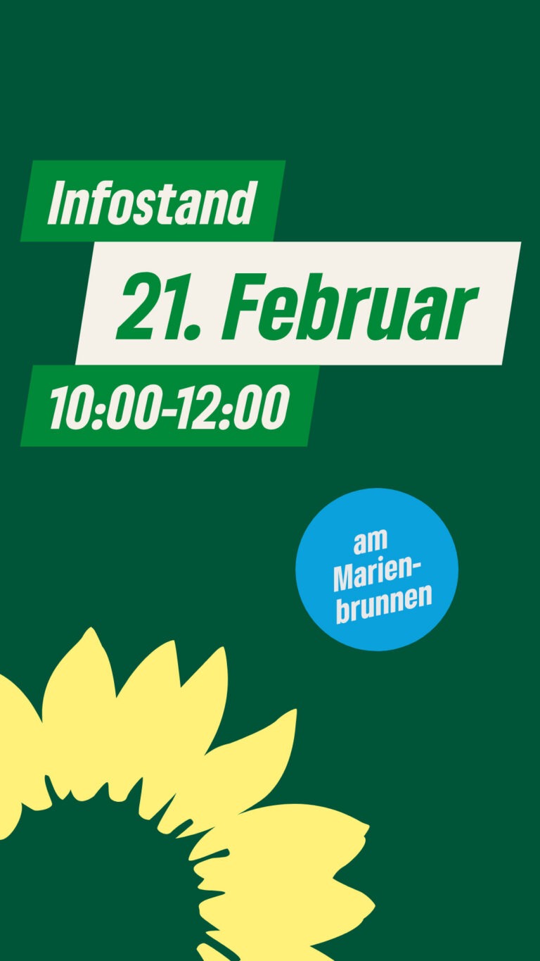 Infostand des OV Bad Tölz zur Kommunalwahl 2026