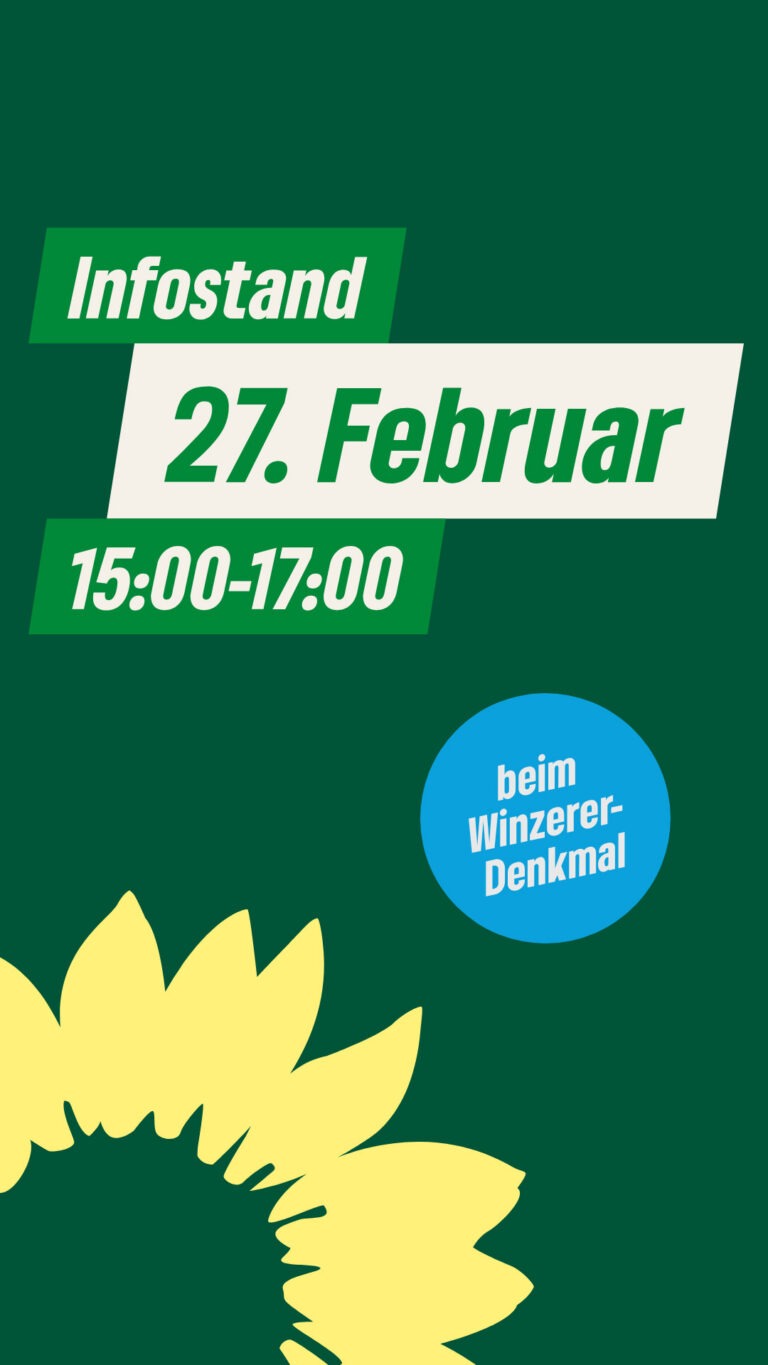 Infostand des OV Bad Tölz zur Kommunalwahl 2026