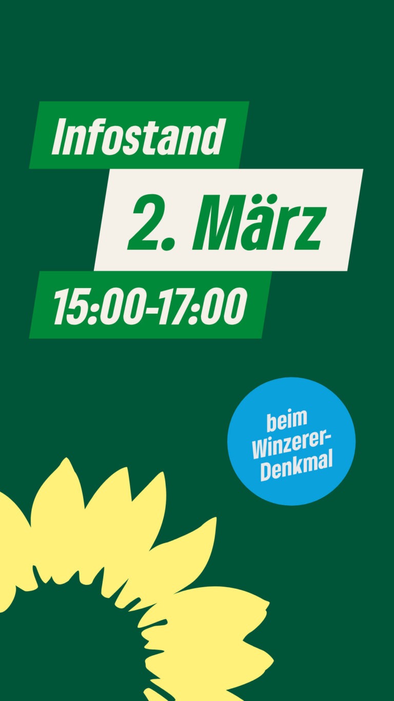 Infostand des OV Bad Tölz zur Kommunalwahl 2026