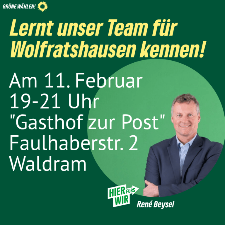 Vorstellung: René Beysel und unsere Stadtratskandidatinnen und -kandidaten