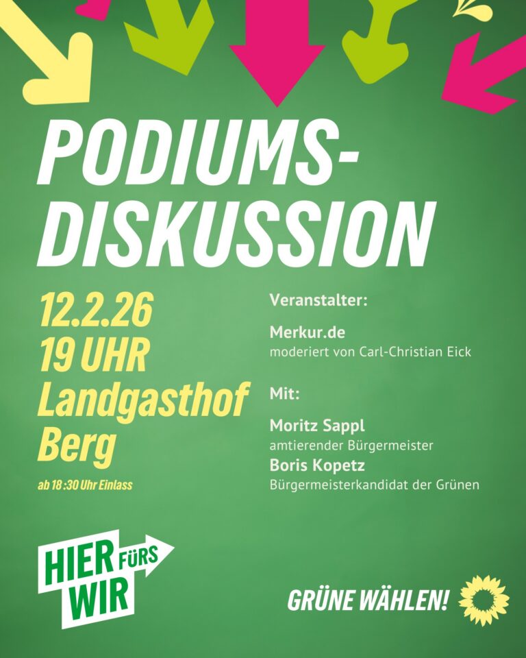 Eurasburg: Podiumsdiskussion mit Boris und Moritz