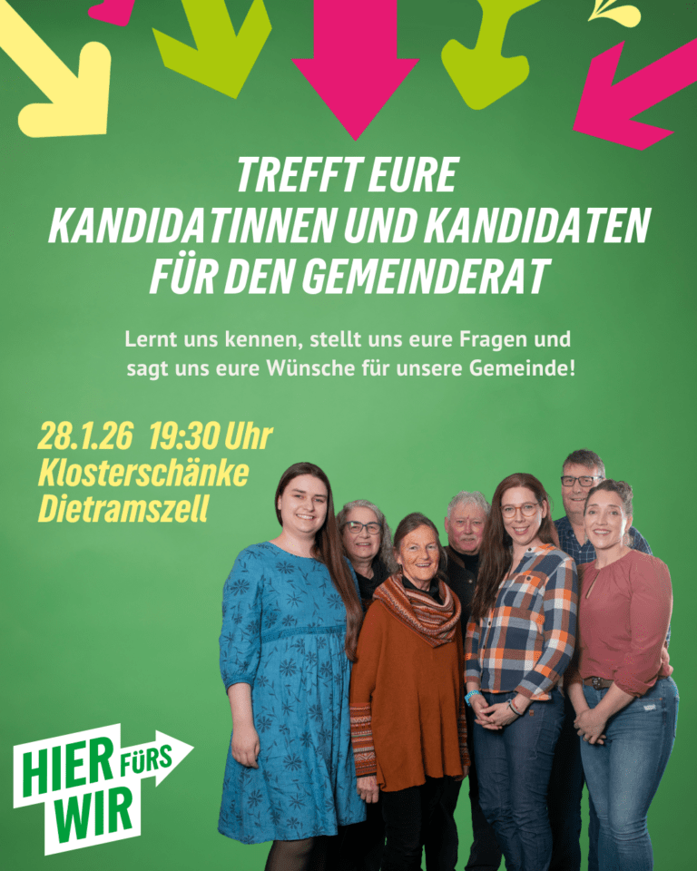 Trefft eure Kandidatinnen und Kandidaten für den Gemeinderat