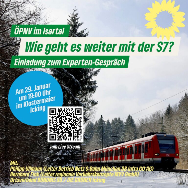 ÖPNV im Isartal: Wie geht es weiter mit der S7?