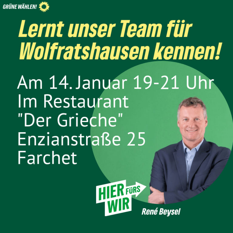 Vorstellung: René Beysel und unsere Stadtratskandidatinnen und -kandidaten