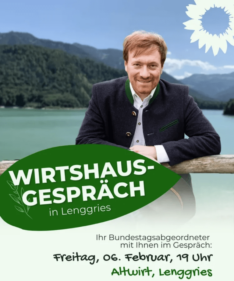 Wirtshausgespräch mit Karl Bär in Lenggries