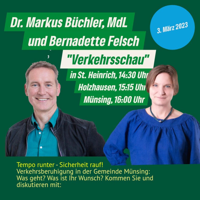 Verkehrsschau mit Markus Büchler, MdL – 3. März 2026
