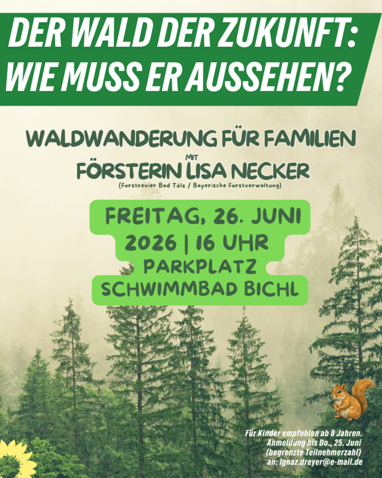 Waldwanderung für Familien: Der Wald der Zukunft – wie muss er aussehen?