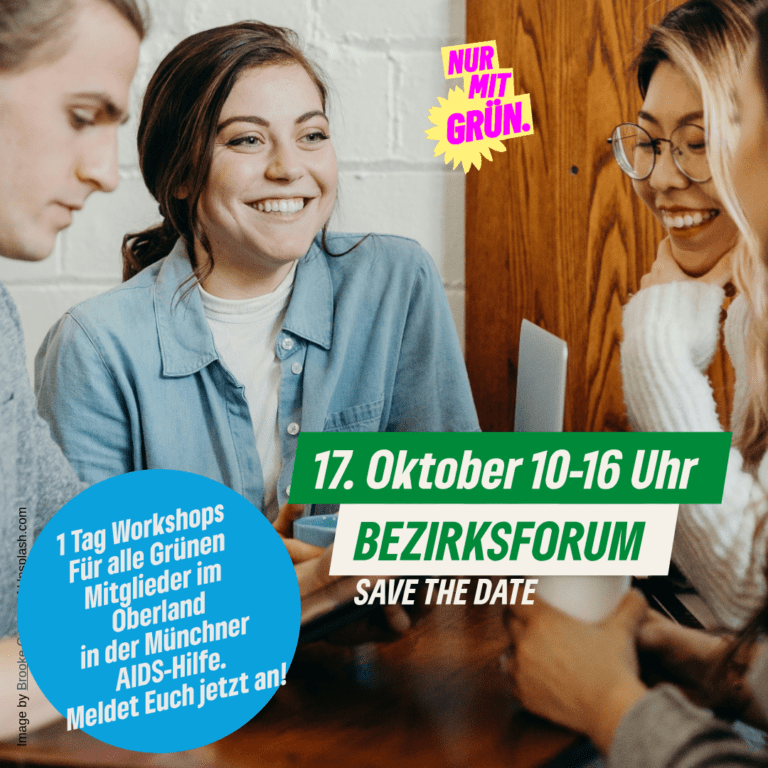 Bezirksforum 2026: Ein Tag für alle Grünen aus Oberbayern