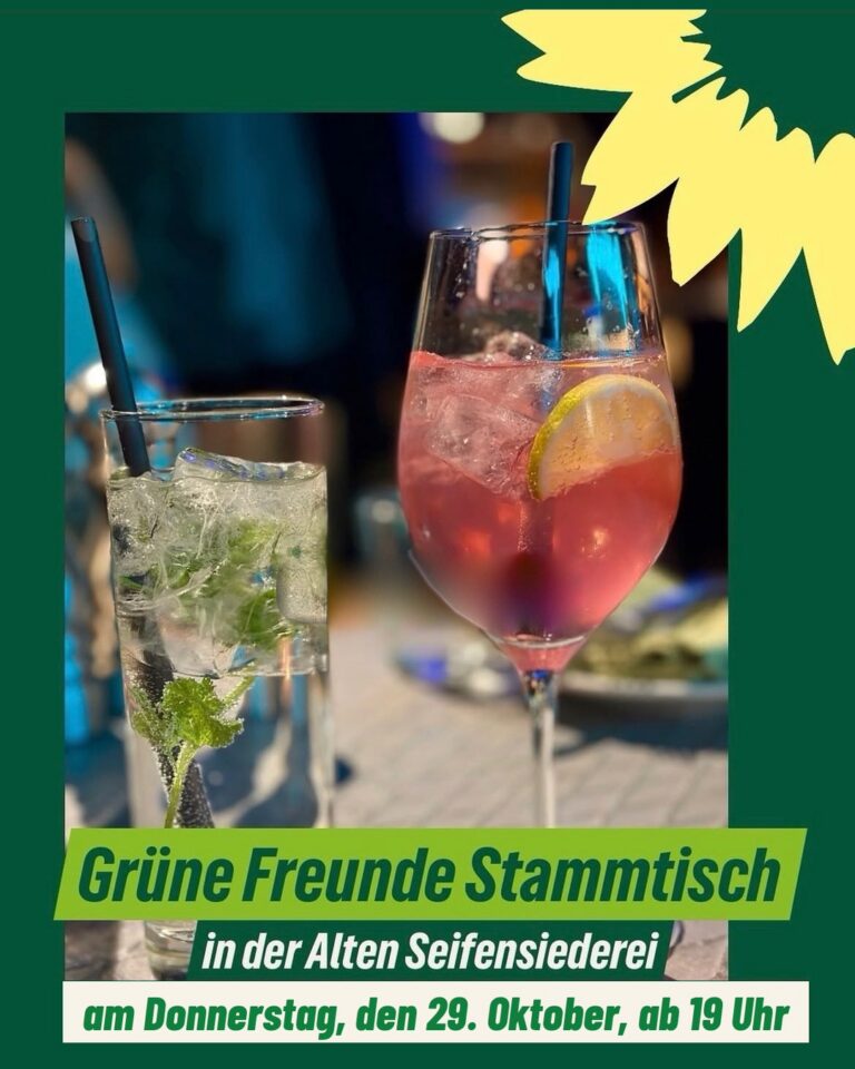 Bad Tölz: Grüne Freunde Stammtisch in der Alten Seifensiederei
