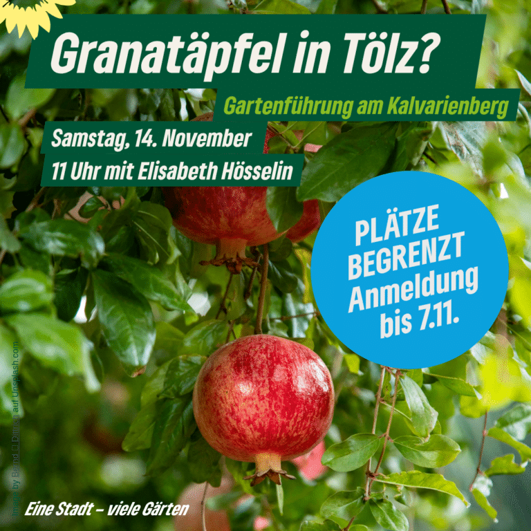 Bad Tölz: Eine Stadt – viele Gärten